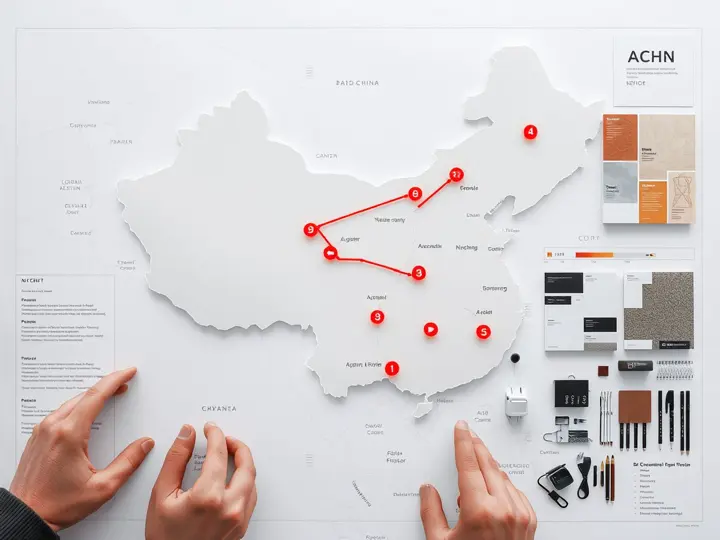 普顺信息服务覆盖范围示意图